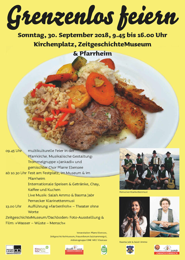 Plakat zum Begegnungsfest