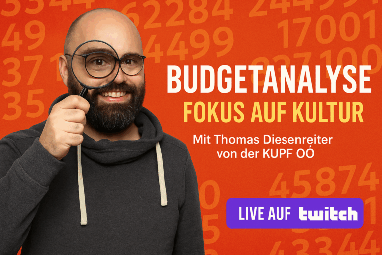 Video: Kulturbudget Land OÖ und Stadt Linz Analyse