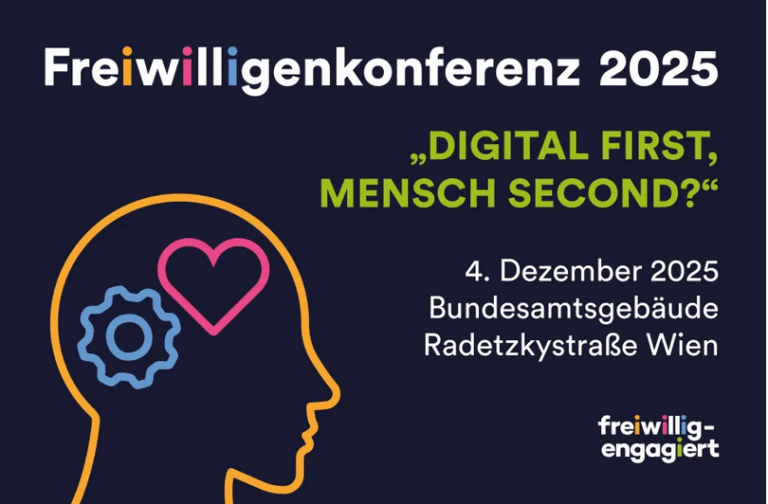 Freiwilligenkonferenz 2025: "Digital first, Mensch second?"