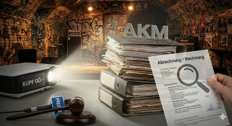 Aufsichtsbehörde gibt KUPF OÖ Recht: AKM muss transparenter werden