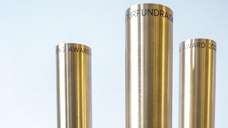 Kulturfundraising Awards 2026 und Fachtagung