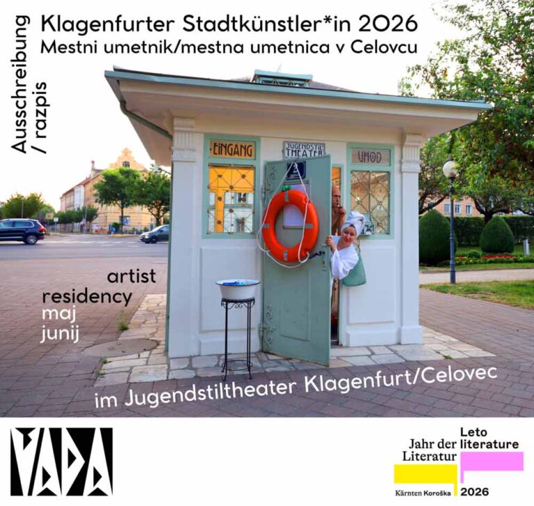Ausschreibung Klagenfurter Stadtkünstler*in 2026